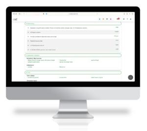 TCMbase Oberfläche für einen Lebensmittelrezept Eintrag, mit Anweisungen zu Zubereitung und TCM Funktion
