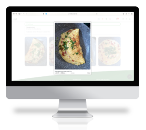 Lebensmittelrezept in der TCMbase mit Bilddaten